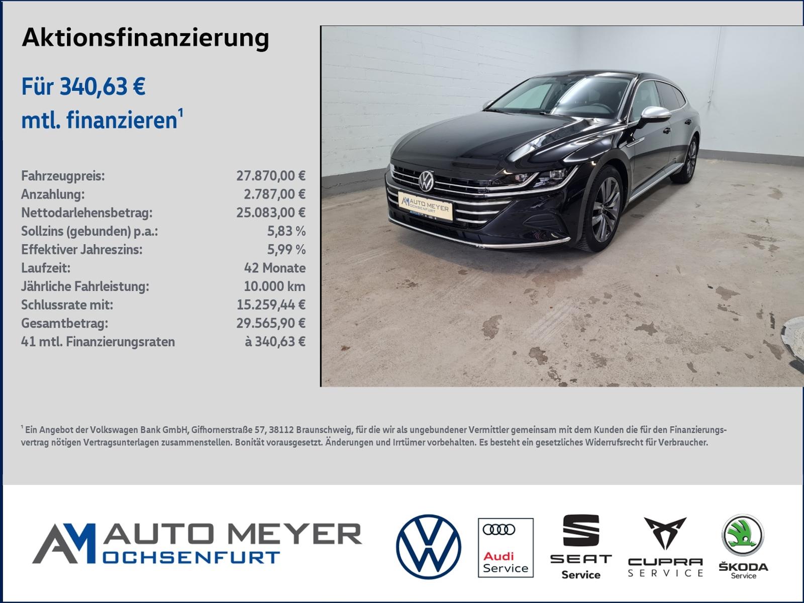 Volkswagen Arteon Shooting Brake Elegance 2.0 TDI DSG Massa