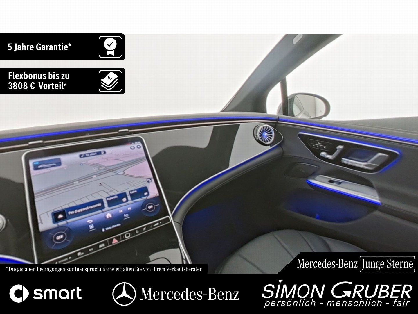 Fahrzeugabbildung Mercedes-Benz EQE 350+ Electric Art Kamera LED Memory Ambi ACC