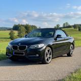 BMW 218i Cabrio Sport Line _ Leder, Navi, LED Xenon - BMW 2er Reihe von privat