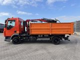 DAF FA LF 180 8t / Abrollkipper, Ladekran Containe