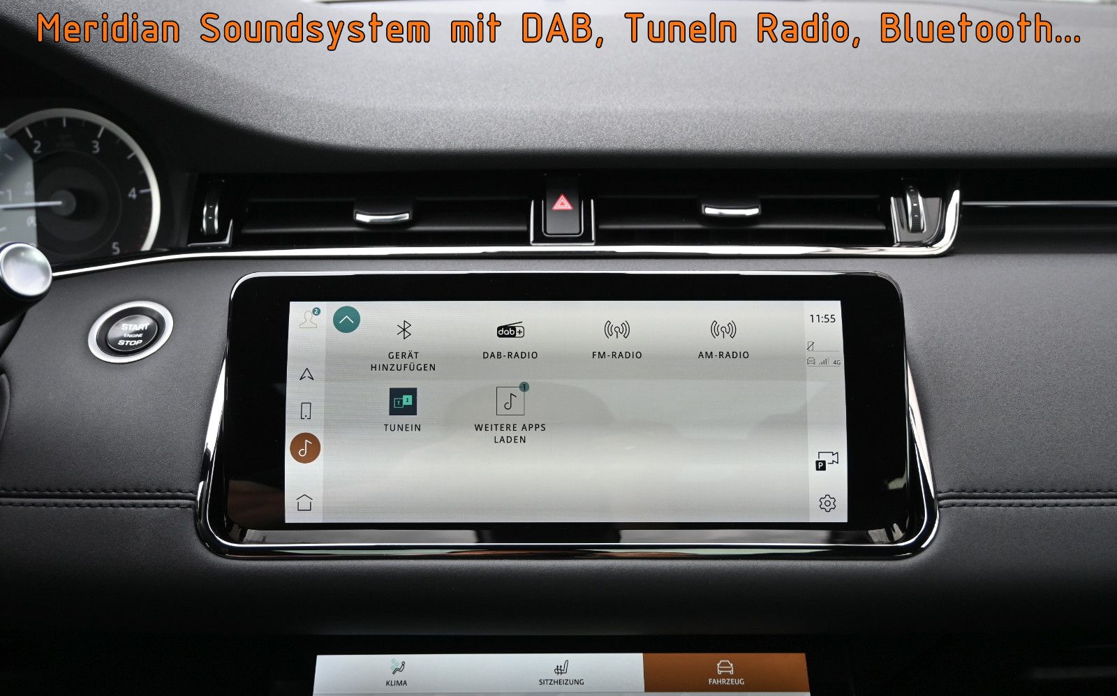Fahrzeugabbildung Land Rover Range Rover Evoque D200 R-DYNAMIC SE AWD °BLACK°