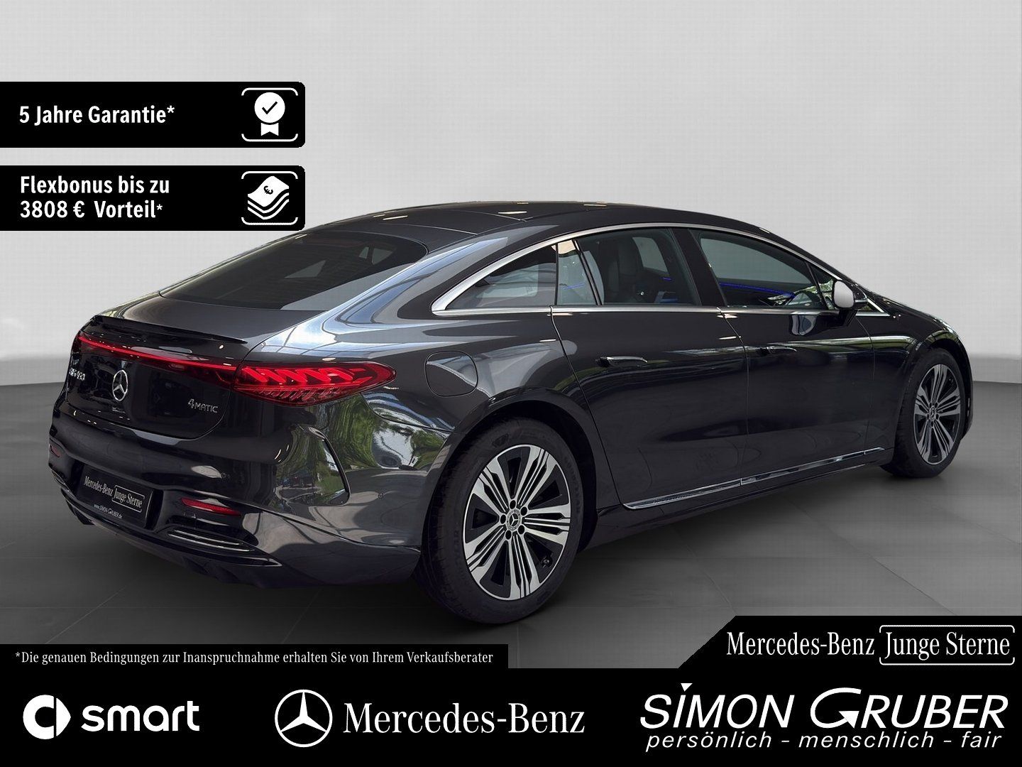 Fahrzeugabbildung Mercedes-Benz EQS 450 4M AMG Elec. Art Hyperscreen HAL Mod2026