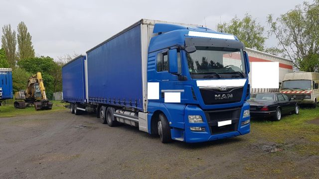 MAN TGX 24.440 BDF JUMBO Tandem komplett-Zug