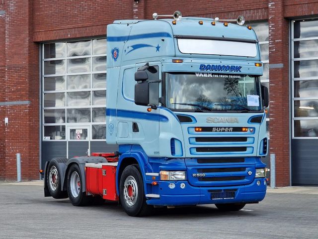 Scania R500 V8 Topline 6x2 - Manual gearbox with retard