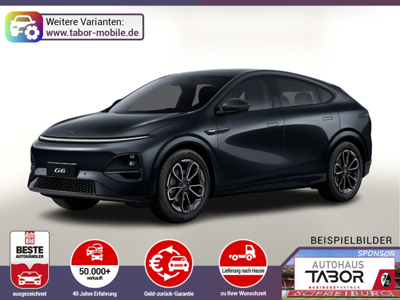 XPENG G6 AWD Perf. NeuMod AHK Pano PremiumP UVP-12%*