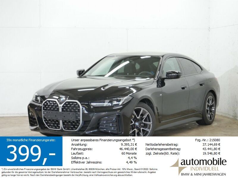 BMW 420d Gran Coupé M Sportpaket LED HuD Park+ HiFi