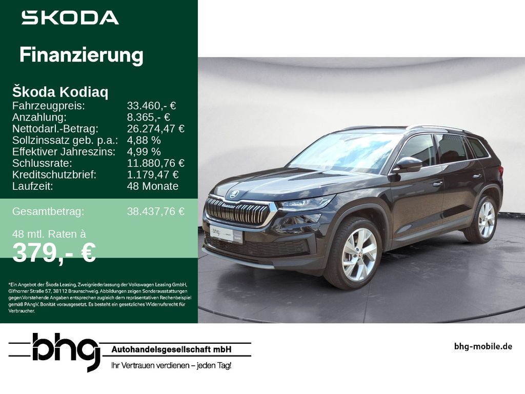Skoda Kodiaq 2.0l TSI 4x4 DSG Style TravelAssist Busin