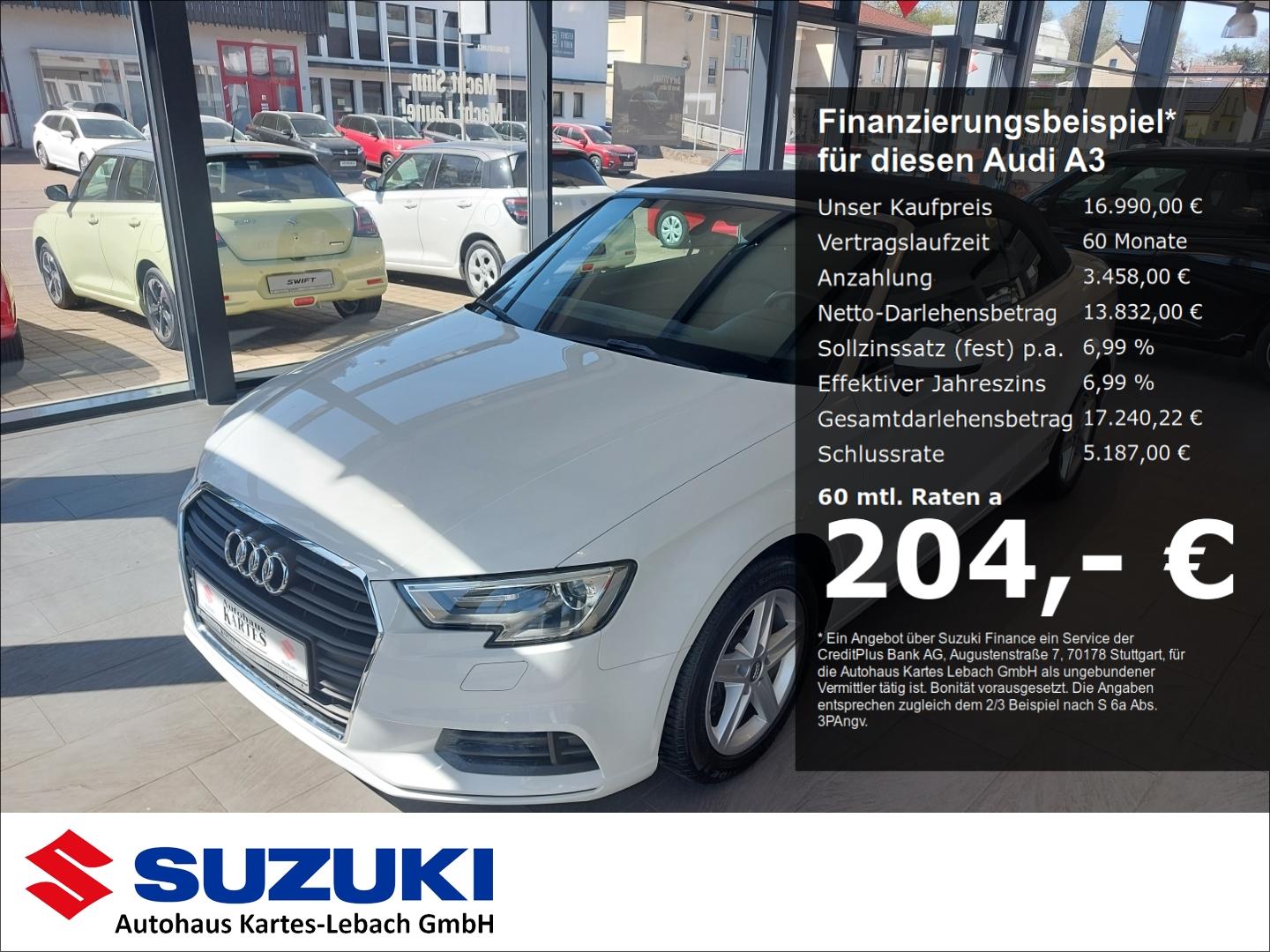 Audi A3 Cabriolet SHZ Xenon Navigation PDC