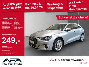Audi Leasingangebot: Audi A3 Sportback 35 TFSI Advan. Smart.Int*PDC*GRA*SH