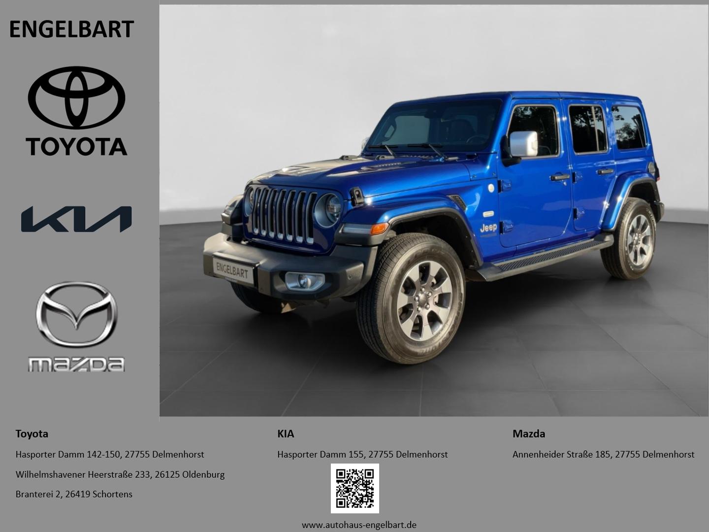 Jeep Wrangler Unlimited Sahara 2.2 CRDi Overland-Pake