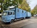 Mercedes-Benz 817 3-4 Pferde mit Beilharz TAP 8,7 Tandemanh. - Tieflader Tandem