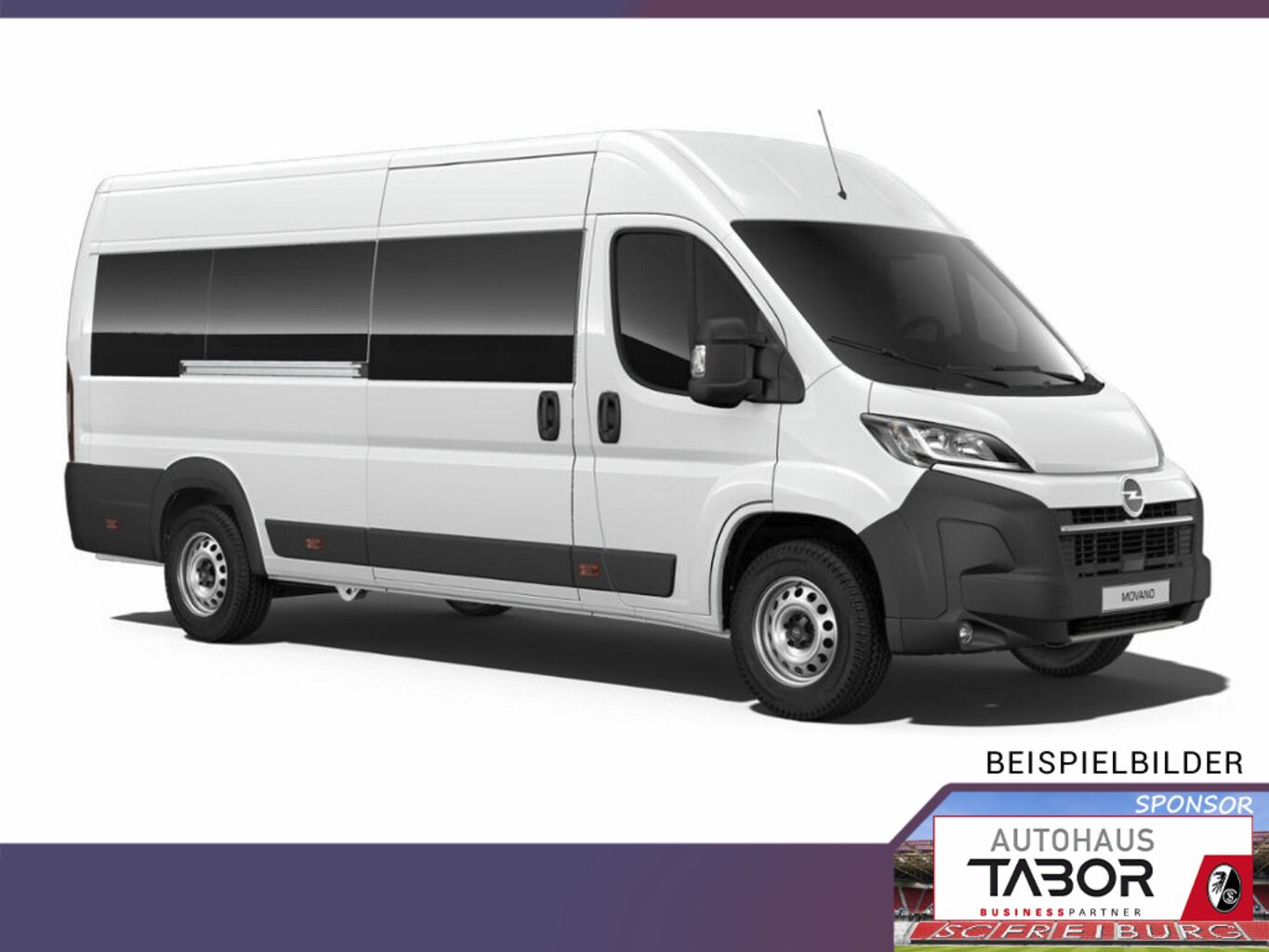 Opel Movano Vollverglast 35+ L4H2 TechnoP7" UVP-39%* imagem 2