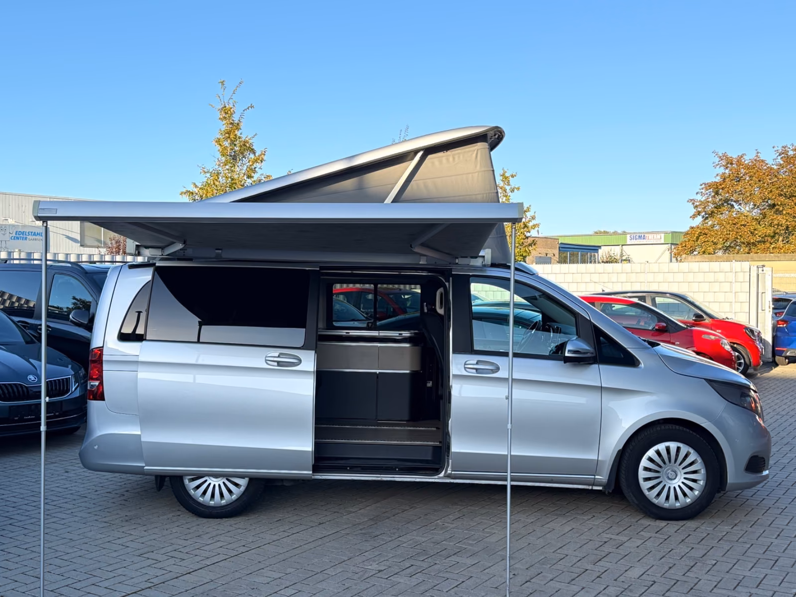 Mercedes-Benz V 250 Marco Polo*KÜCHE*AUFSTELLDACH*MARKISE*BETT