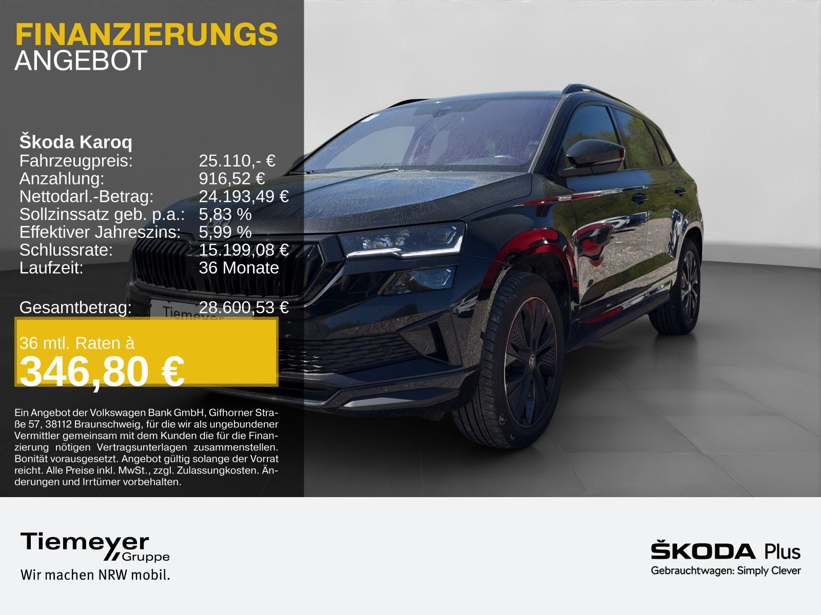 Skoda Karoq 2.0 TSI 4x4 SPORTLINE MATRIX ASSIST AHK KA
