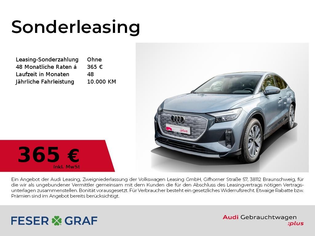 Audi Q4 Sportback e-tron 40 /LED/Navi+/AHK