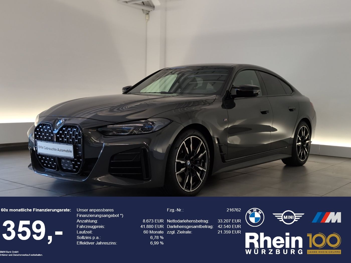 BMW M440i xDrive Gran Coupé M Sport Pro Navi Laser foto 1