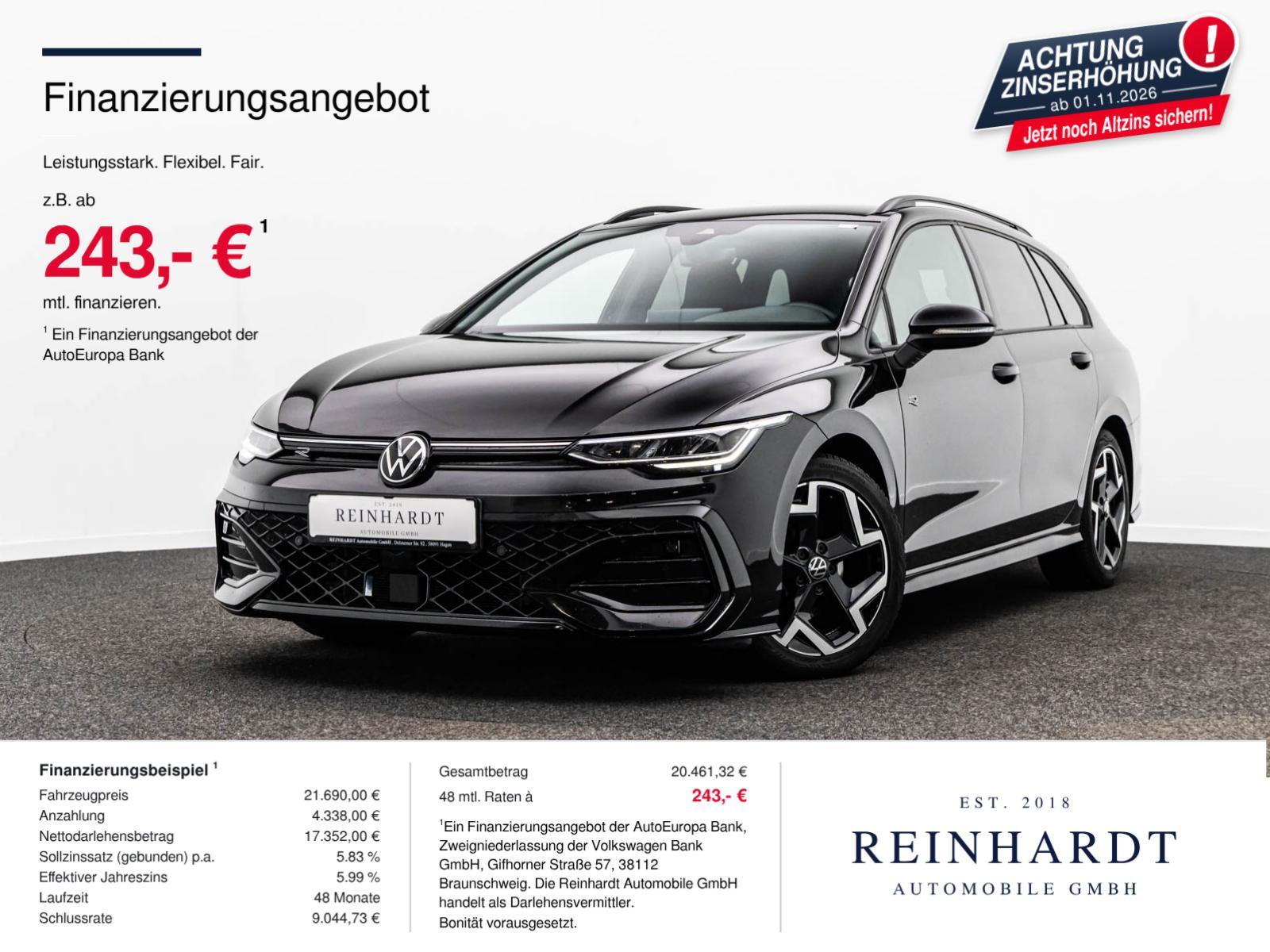 Volkswagen Golf VARIANT 1.5TSi R-LINE ACC/DAB+/CARPLAY/KAM.