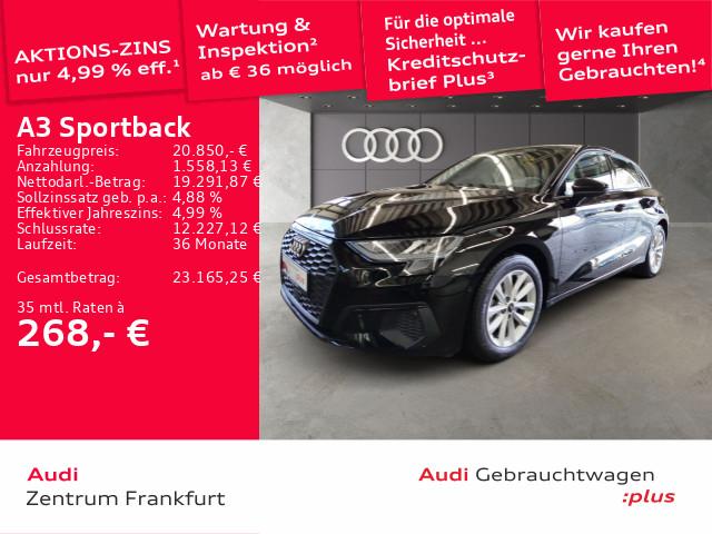 Audi A3 Sportback 30 TFSI S tronic VC DAB Tempomat