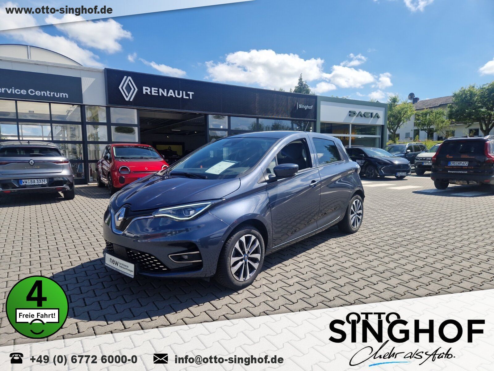 Fahrzeugabbildung Renault Zoe Intens R135 Z.E. 50 ink. Batterie