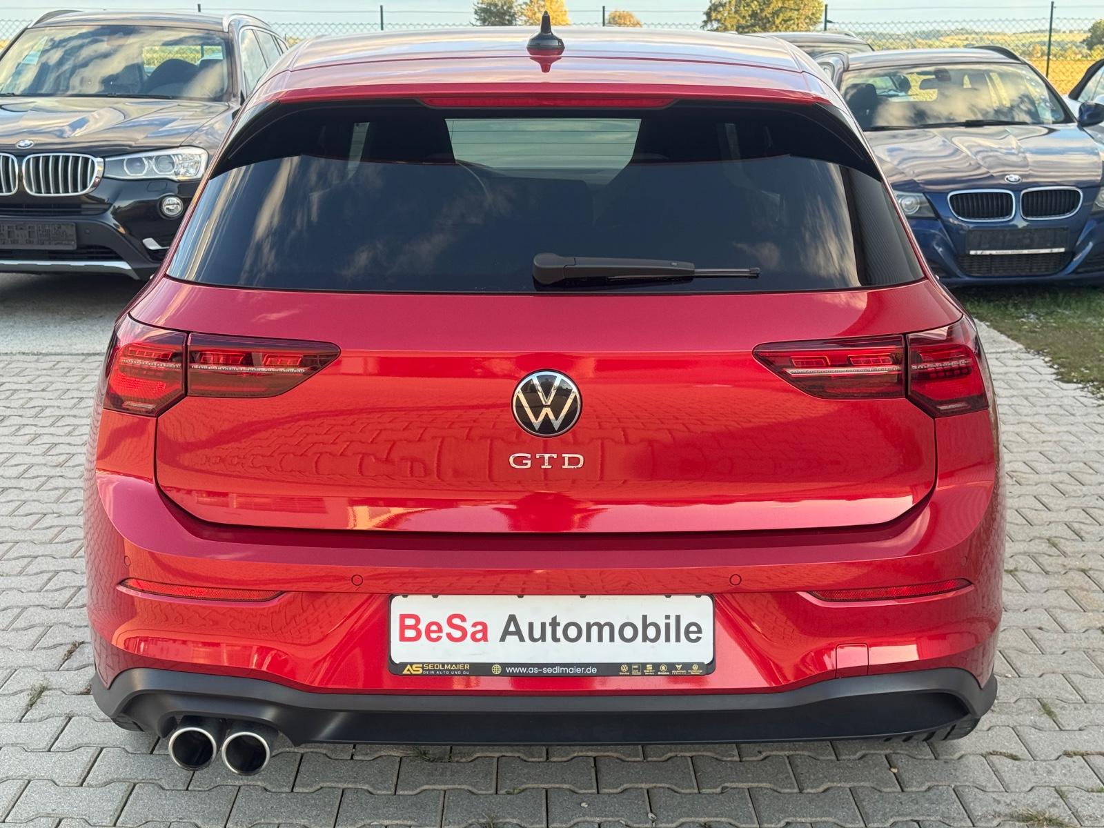 Volkswagen Golf VIII Lim. GTD Standheizung LED 19 Zoll, миниатюра 6