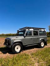 Land Rover Defender 110 TD4 2015 | Scotia Grey | 92tkm - graue Land Rover Defender
