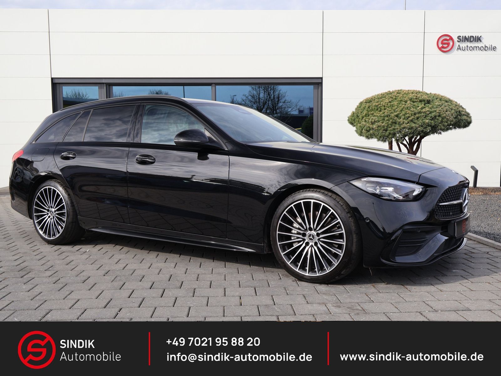 MERCEDES-BENZ C 300 T d AMG Line-NightPak-Standhzg.-Distronic