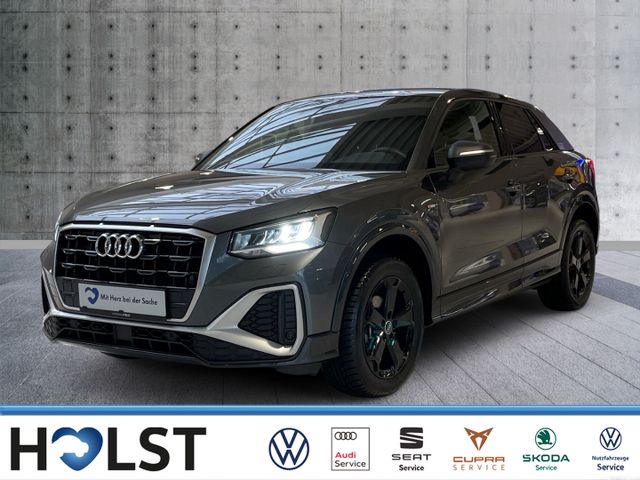 Audi Q2 1.5TFSI DSG S-line AHK NAVI Leder LED ACC dig