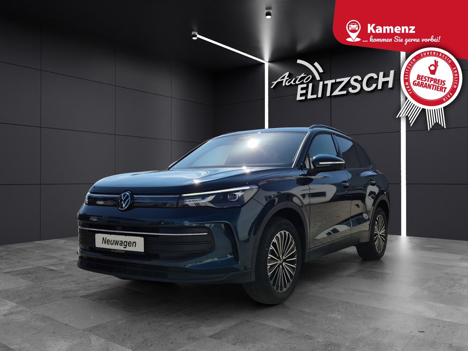 Fahrzeugabbildung Volkswagen Tiguan eTSI Life DSG LED AHK Navi AID ACC RFK SH