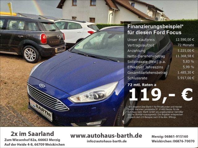 Ford Focus Turnier Titanium, AHK,Xenon,Navi