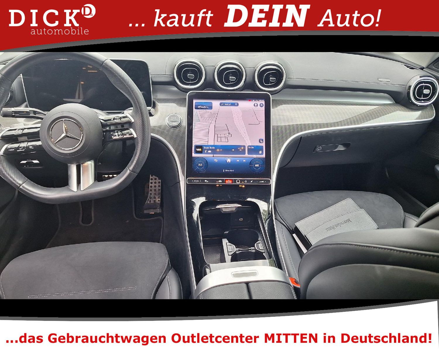 Fahrzeugabbildung Mercedes-Benz C 220d 9G AMG Line LED/NAVI/VIRTU/SHZ/HIFI/RFK
