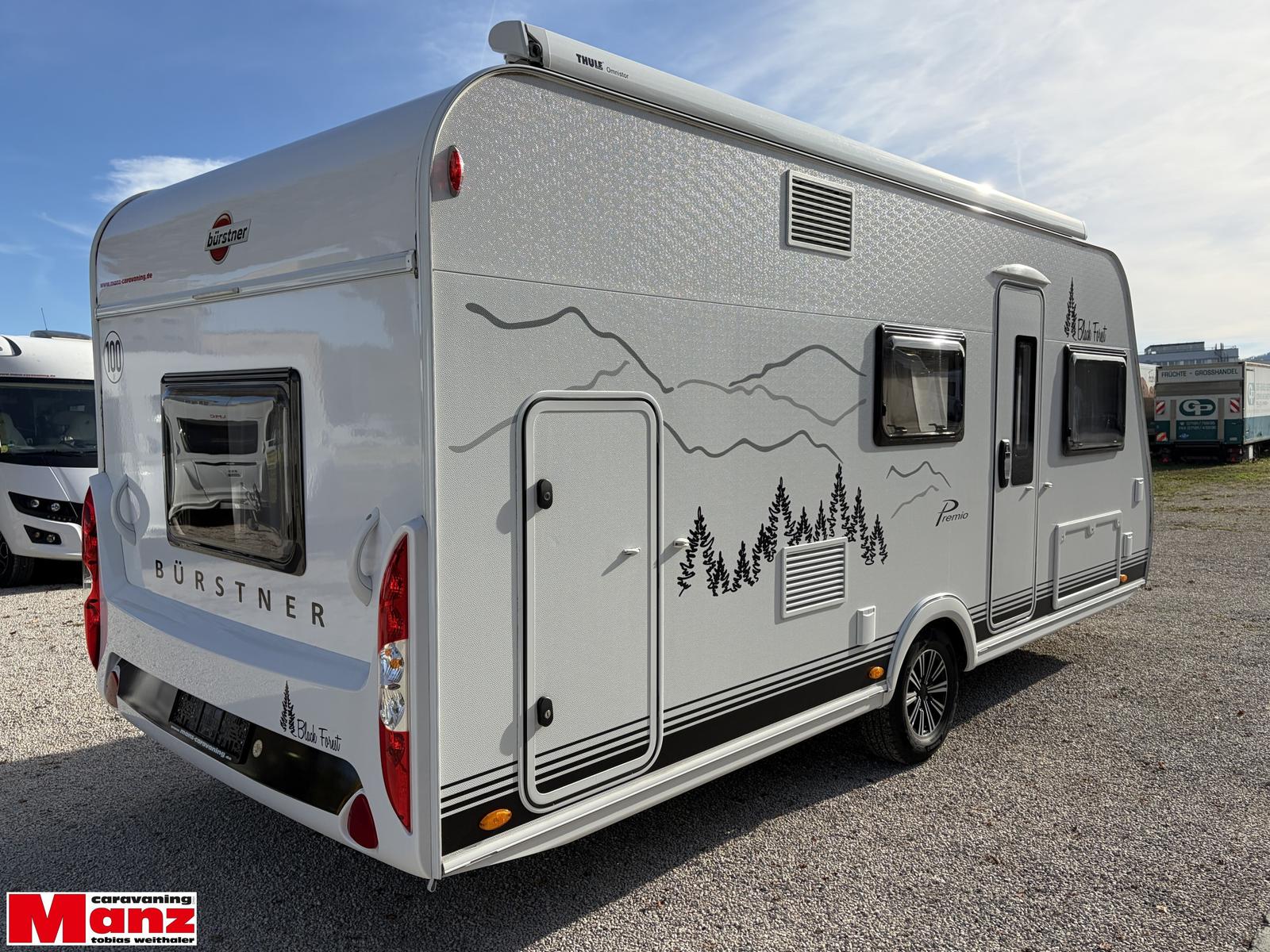 Bürstner Premio 495 TK - Black Forest - Markise