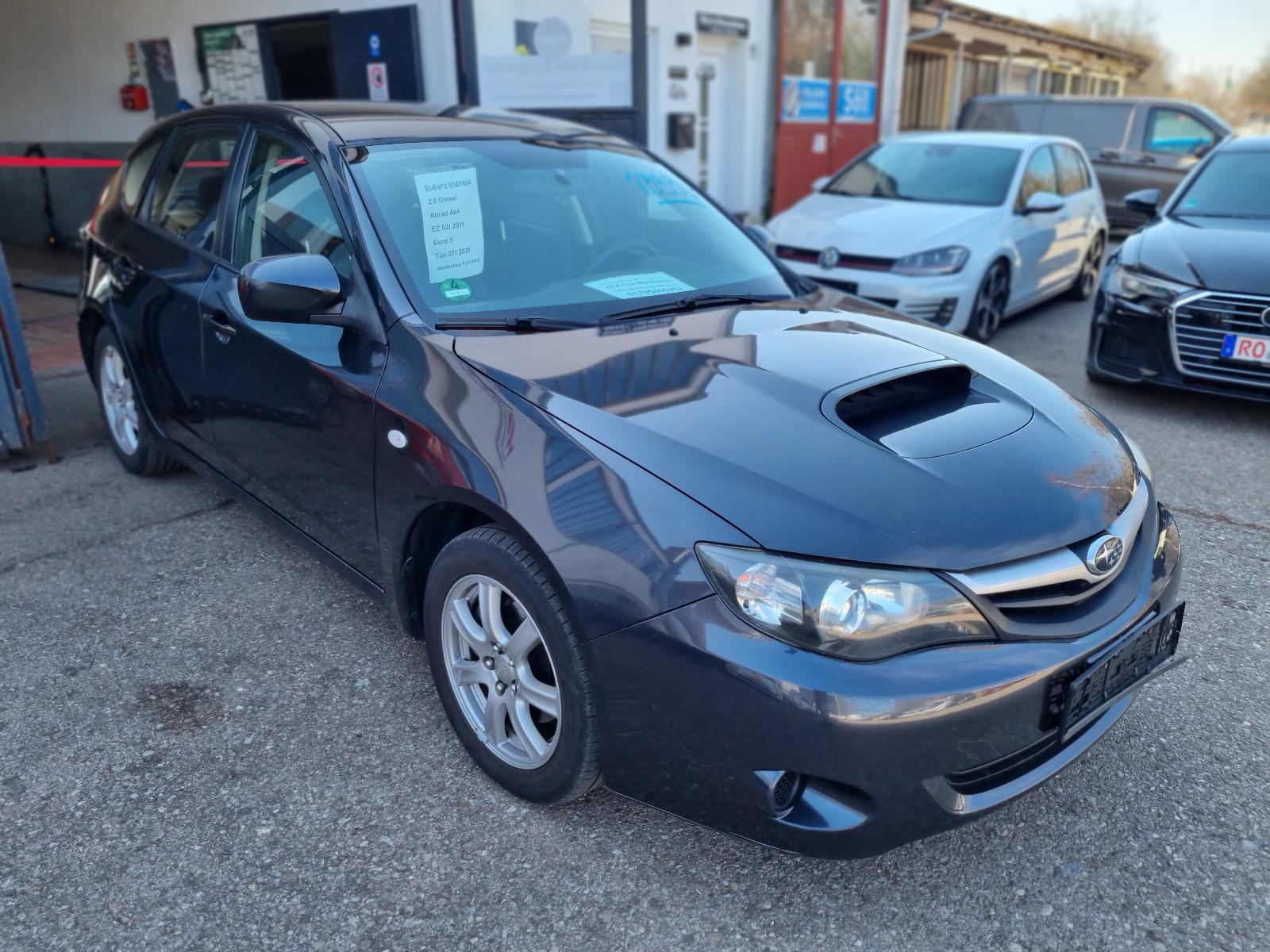 Subaru Impreza 2.0D AWD 4x4 Euro 5 Tüv 07/ 2026