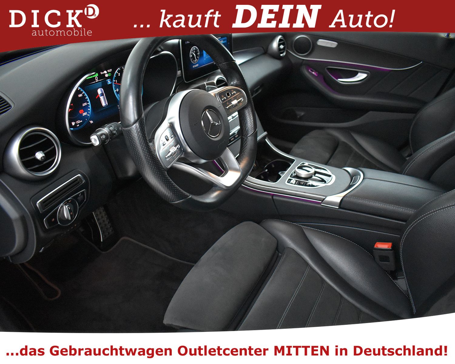 MERCEDES-BENZ C 300de 2X AMG Line NIGHT+STDHZ+AHK+WIDES+MULTIB - Image 7
