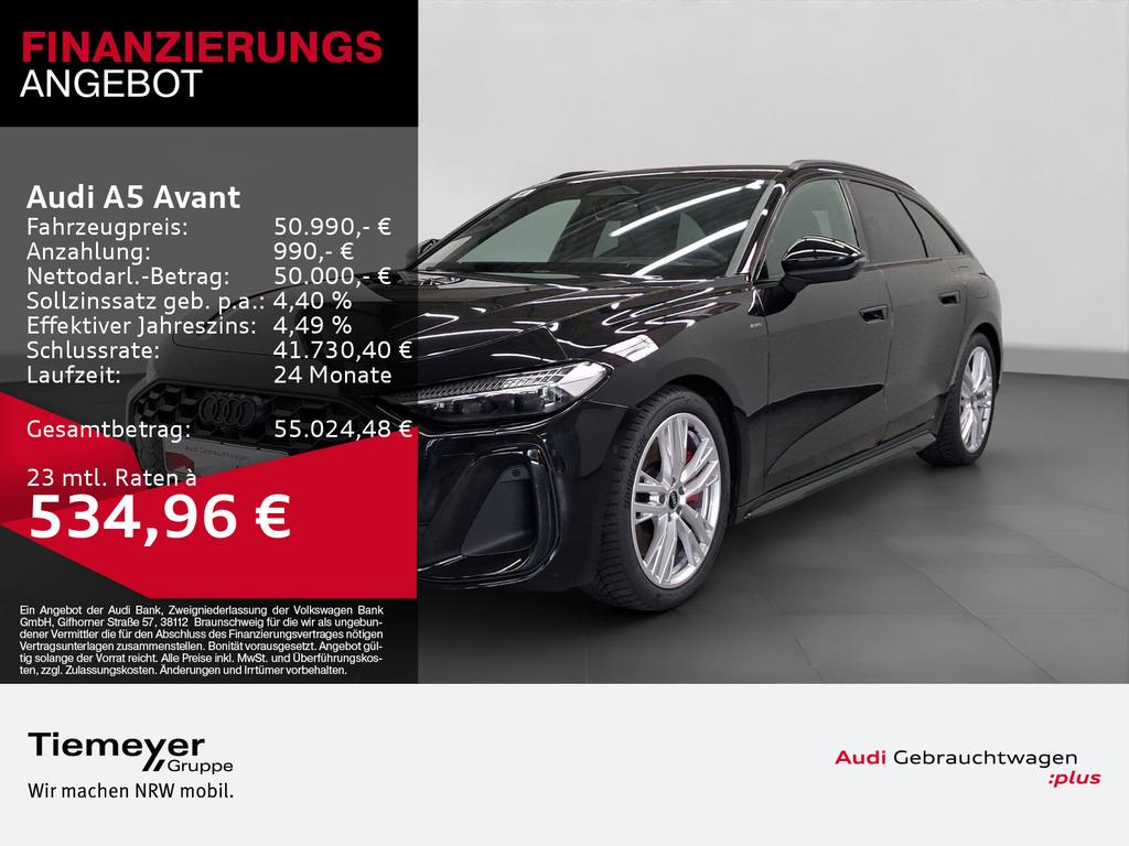 Audi A5 Avant eHybrid Q 367PS S LINE LM19 BFDISPLAY 2025