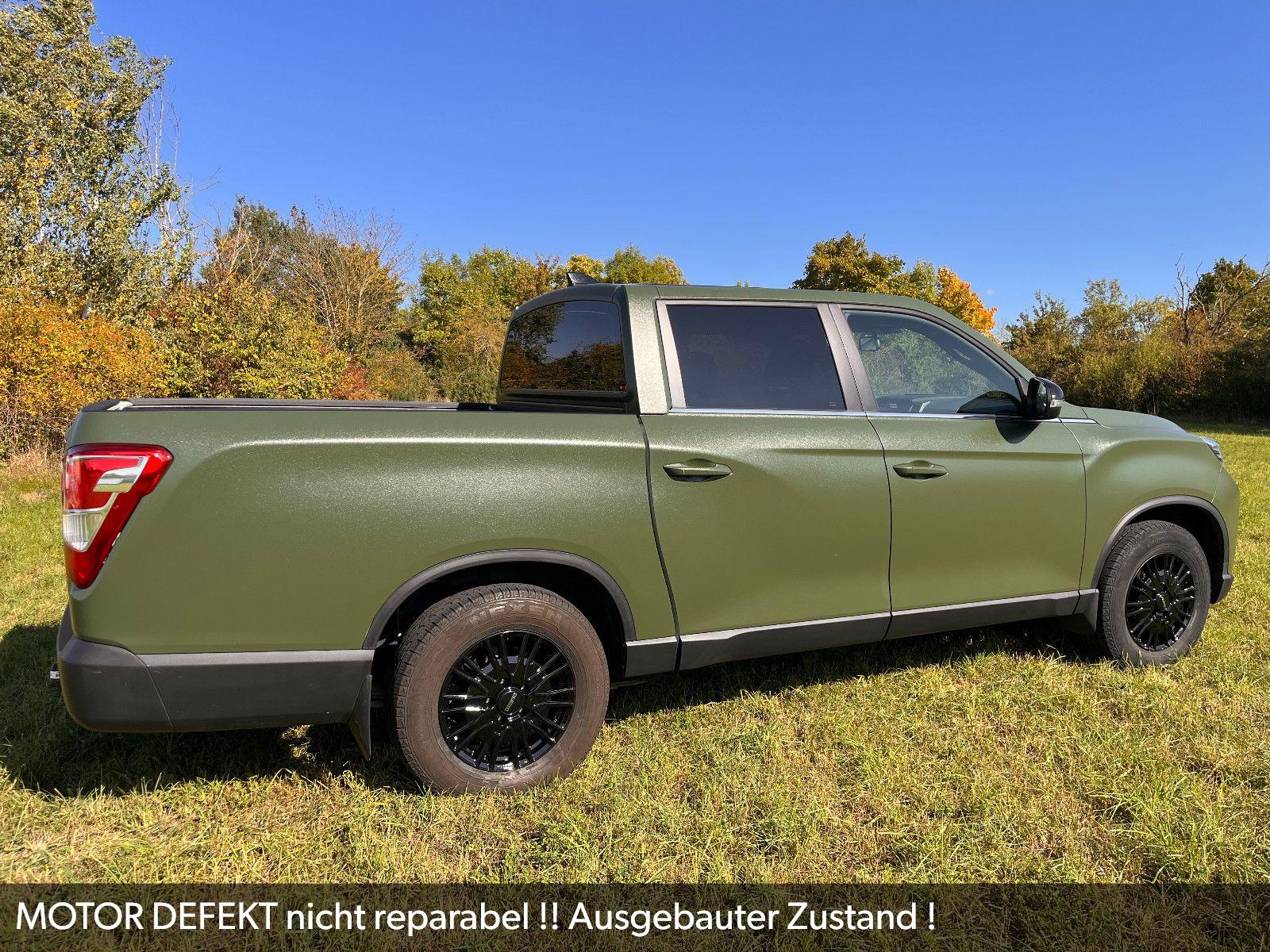 Ssangyong MUSSO Grand  4WD 2,2 (149kW 202 PS) MOTOR DEFEKT
