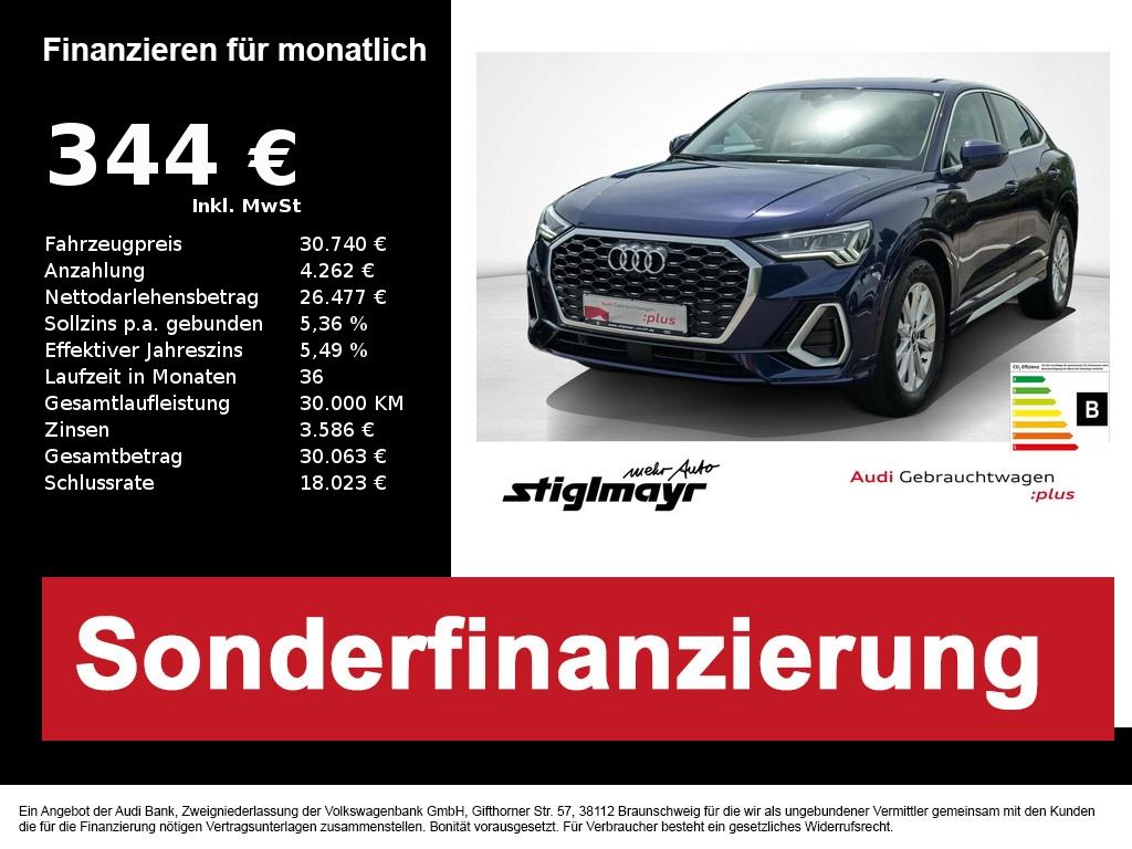 Audi Q3 Sportback S-line 45 TFSIe S-tronic AHK+MATRIX