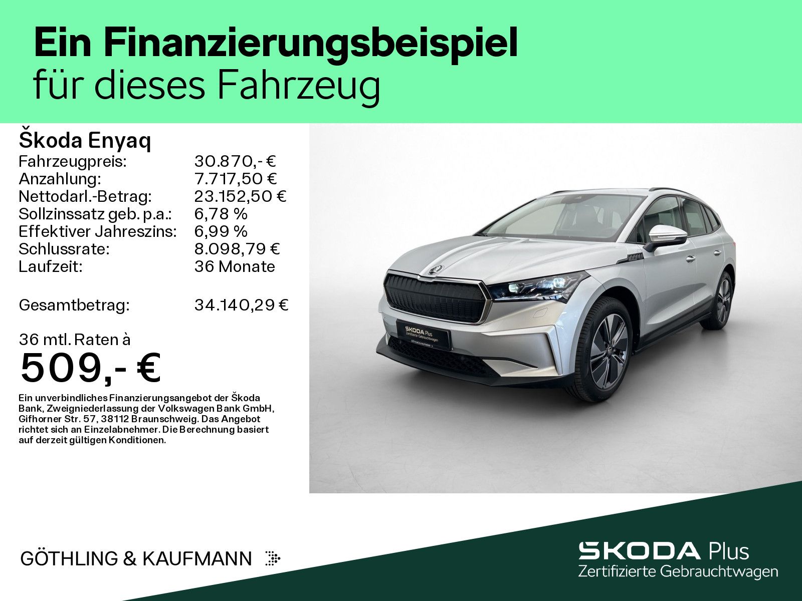 Skoda Enyaq iV*NAVI*WP*AHK*MATRIX*SHZ*MEMORY*ACC*PDC* imagem 2