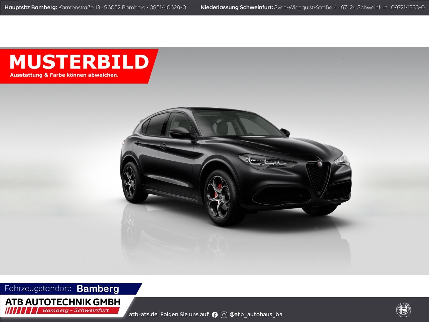 Fahrzeugabbildung Alfa Romeo Stelvio Veloce 21'', Harman-Kardon, VOLL-Matrix