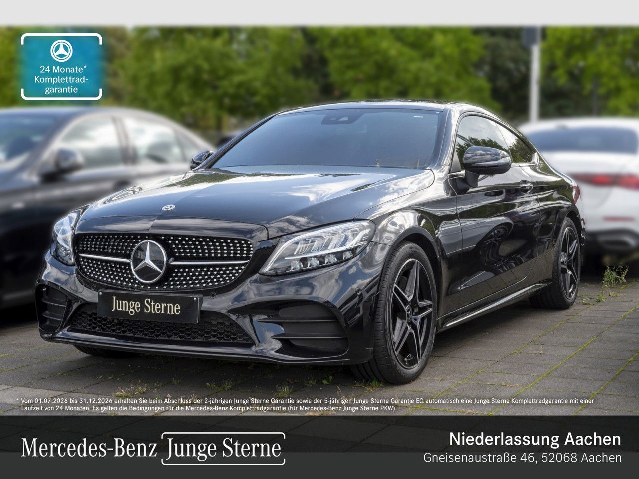 Mercedes-Benz C 200 Coupé AMG Night Pano Sound LED Kam