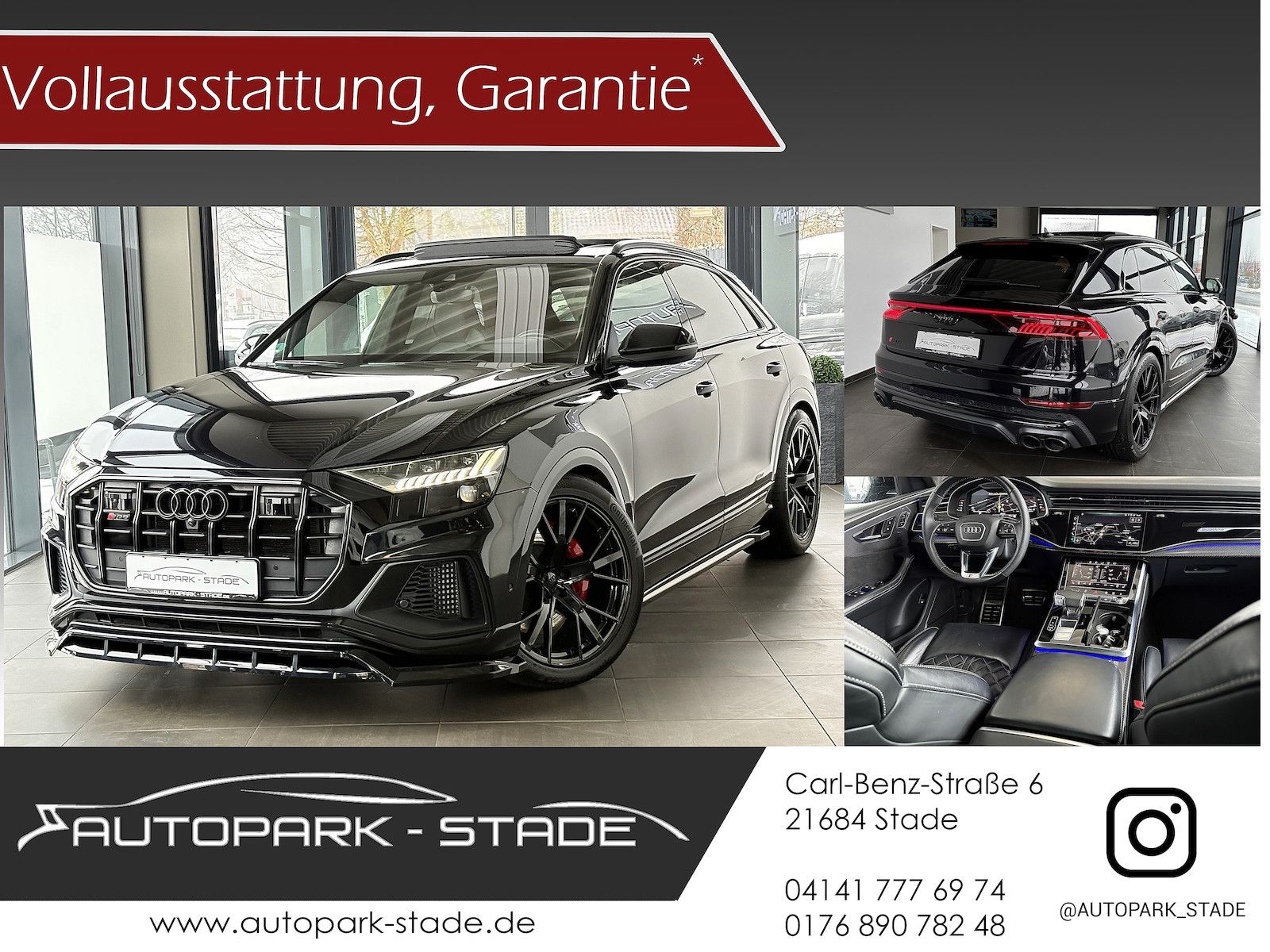 AUDI SQ8 4.0 TDI qu. Pano Massage Rauten B&amp;O Matrix
