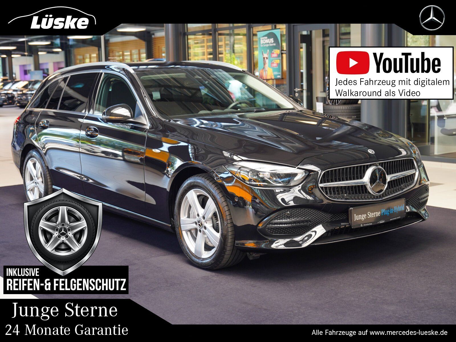Mercedes-Benz C 300 e T AVANTGARDE Fahrassistenz Head-up AHK