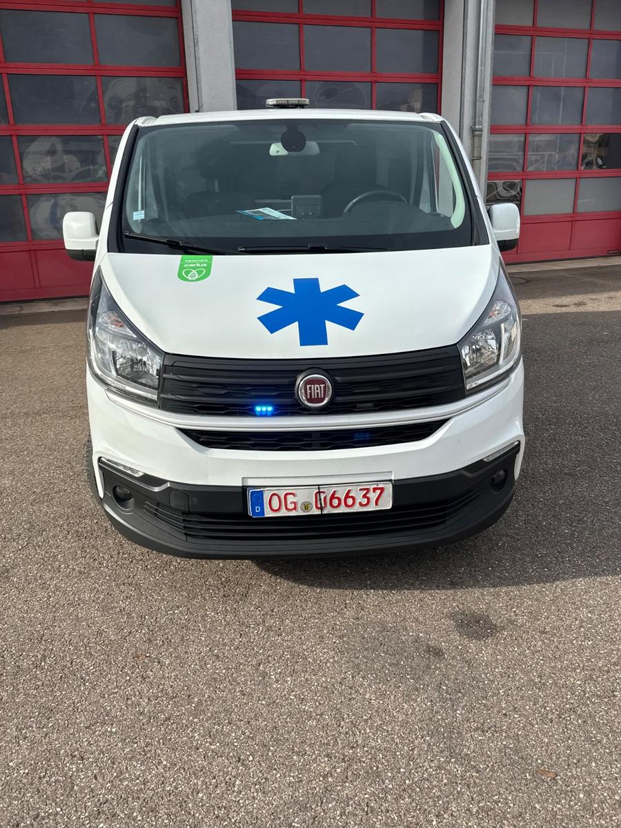 Fiat Talento Ambulance Krankenwagen Rettungswagen Kam