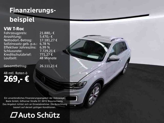 Volkswagen T-Roc 1.5 TSI Style+DSG+NAVI+AHK+LED+ACC+SHZ