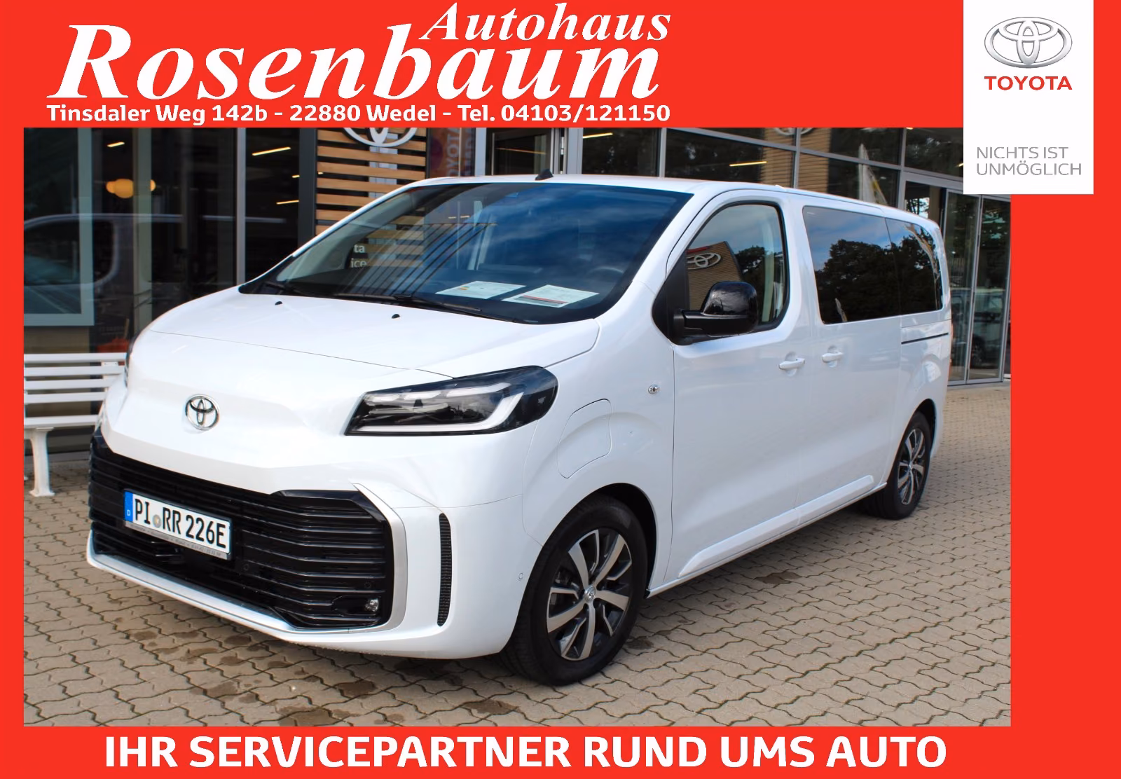 Toyota Proace Verso L1 Electric Teamplayer*PDC*8-SITZER