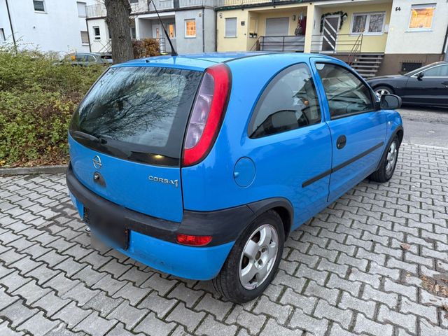 Opel Corsa C 1.0 | TÜV 07/25 | 8Fach-Bereift