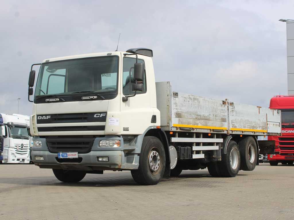 DAF CF 75. 360, EURO 3, 6X2, SIDEWALLS, LIFTING AXLE