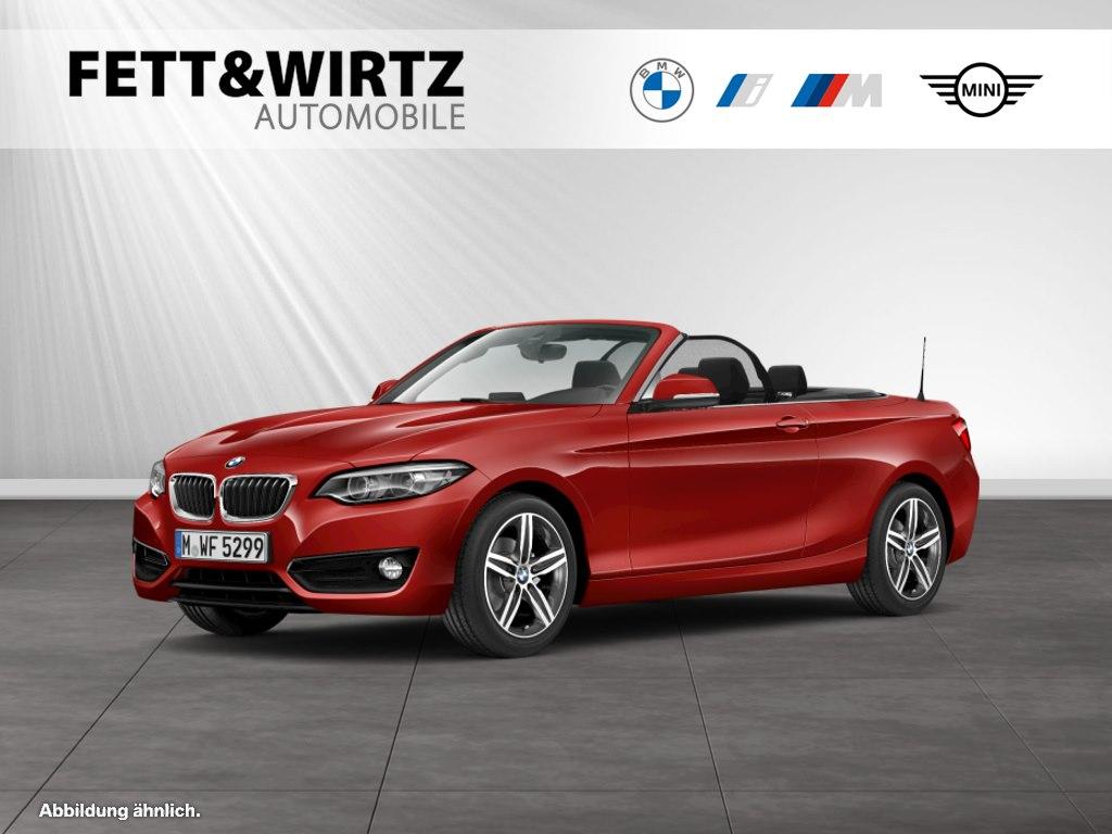 BMW 218i Cabrio Sport Line|AHK|Sportsitz|PDC