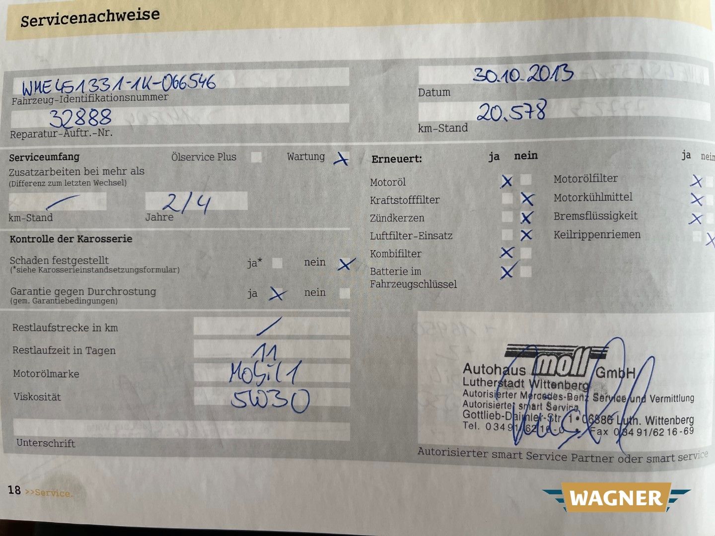 Fahrzeugabbildung Smart fortwo Passion  Klimaanlage TÜV 06/2027