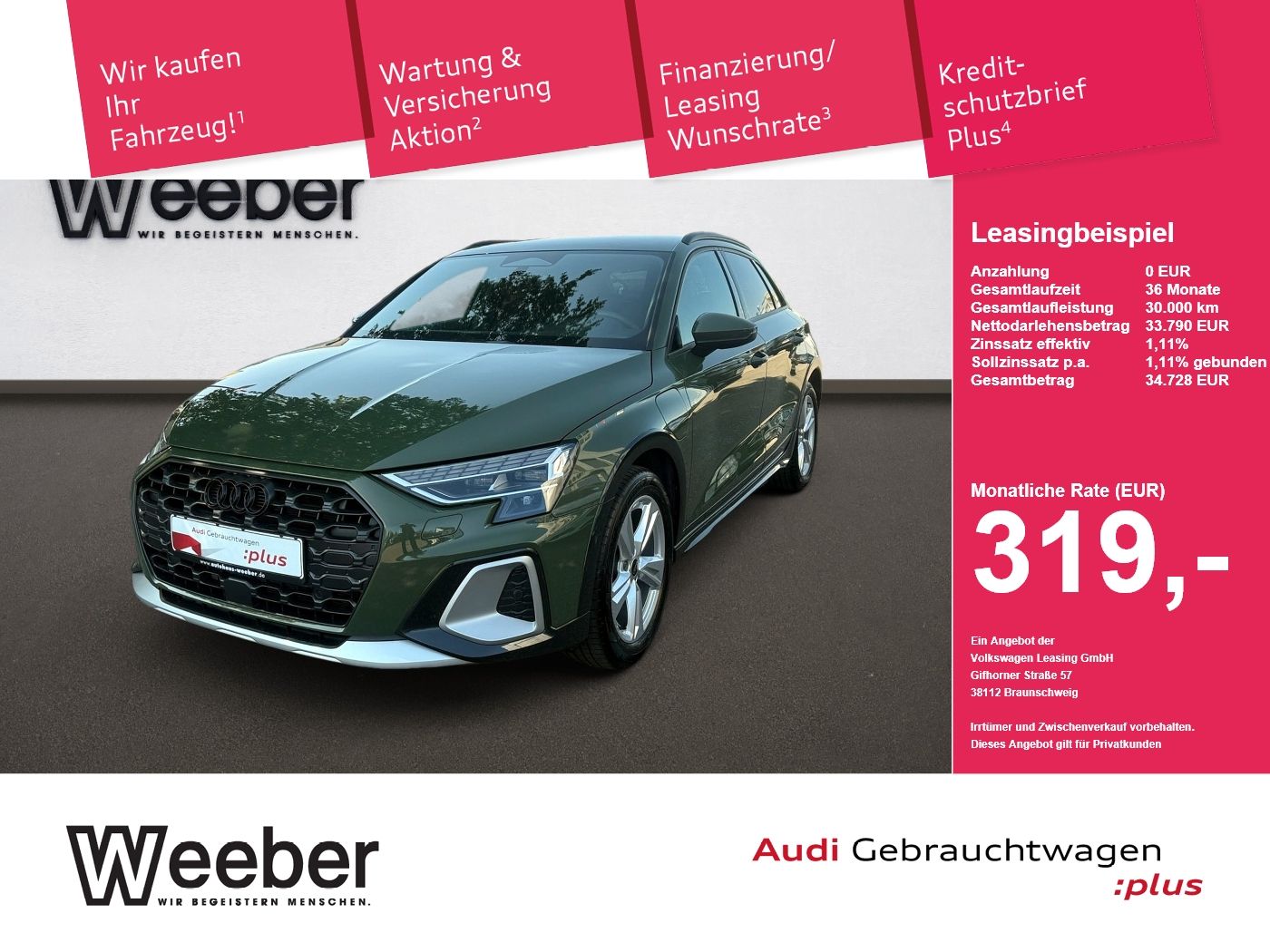 Audi A3 allstreet Hybrid *HUD*NAVI*LED*KAMERA*GRA*SON