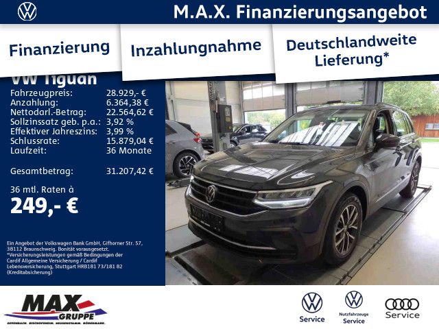 Tiguan 2.0 TDI DSG LIFE LED+KAMERA+AHK+PDC+ACC